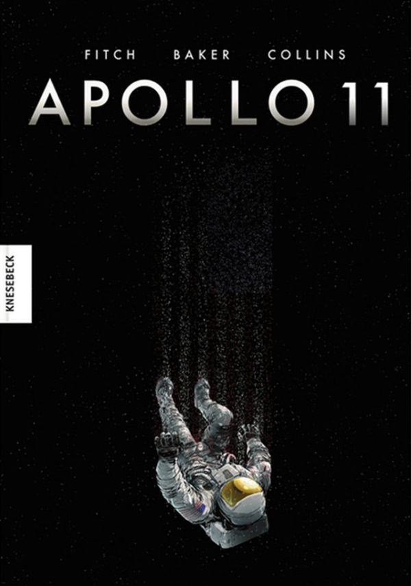 Buchcover, fallender Astronaut