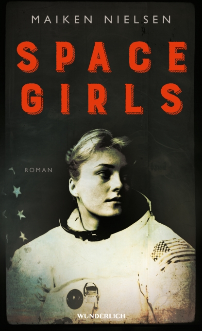 Buchcover mit Astronautin